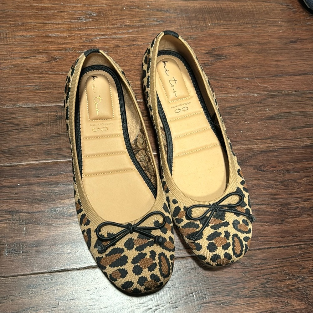 Me Too Cheetah Print Flats